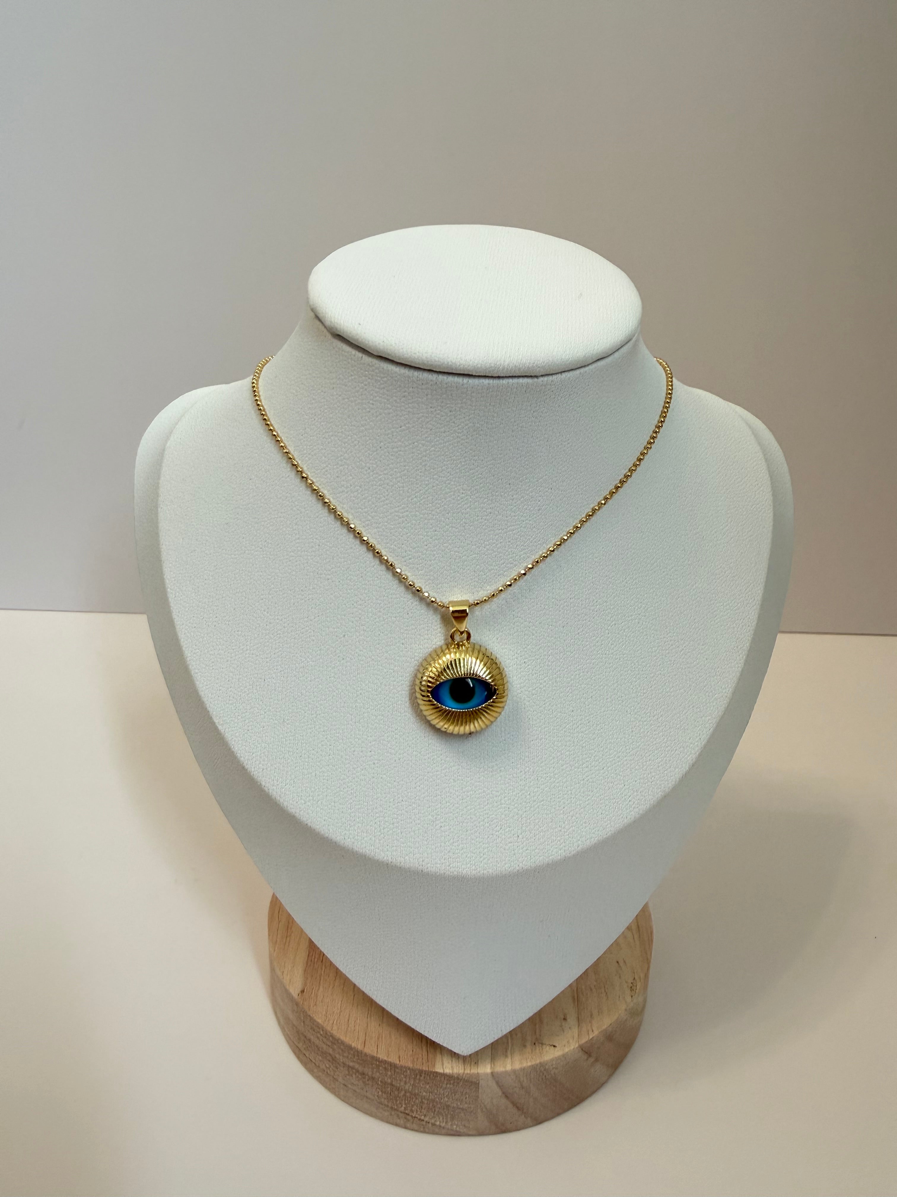 Evil eye necklace